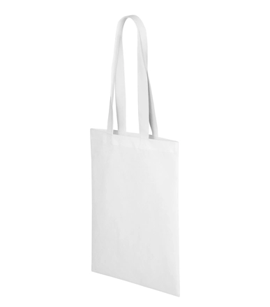 Bubble - Nákupná taška unisex (biela)