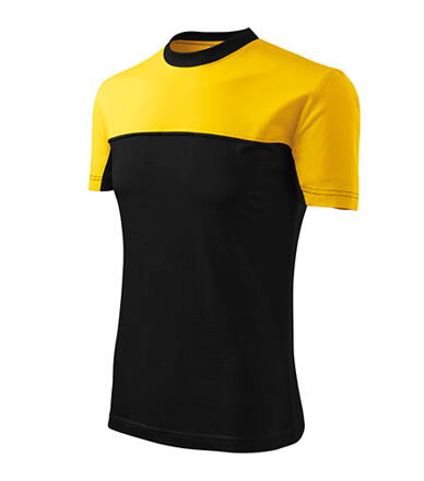 Colormix - Tričko unisex (žltá)