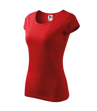 Pure - Tričko dámske (červená)