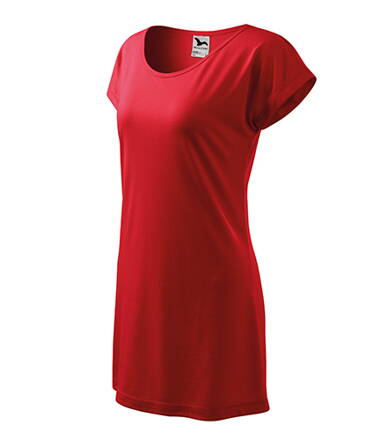 Love - Tričko/šaty dámske (červená)