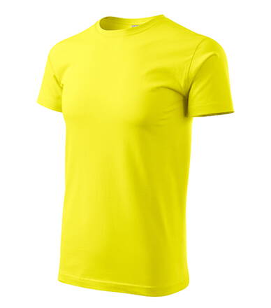 Basic - Tričko pánske (citrónová)