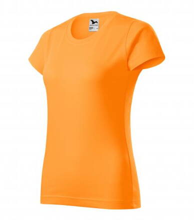 Basic - Tričko dámske (mandarínková oranžová)