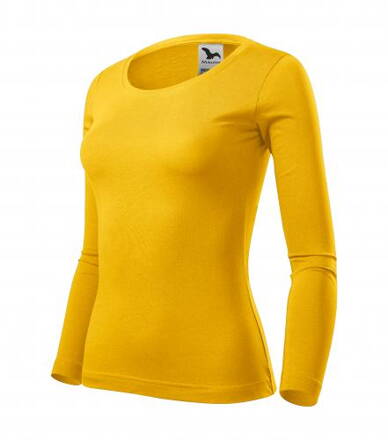 Fit-T LS - Tričko dámske (žltá)