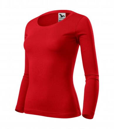 Fit-T LS - Tričko dámske (červená)