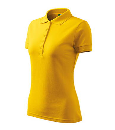 Pique Polo - Polokošeľa dámska (žltá)