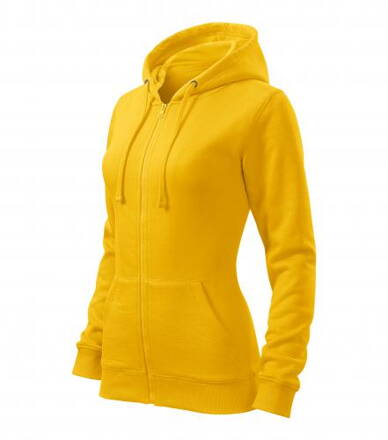 Trendy Zipper - Mikina dámska (žltá)