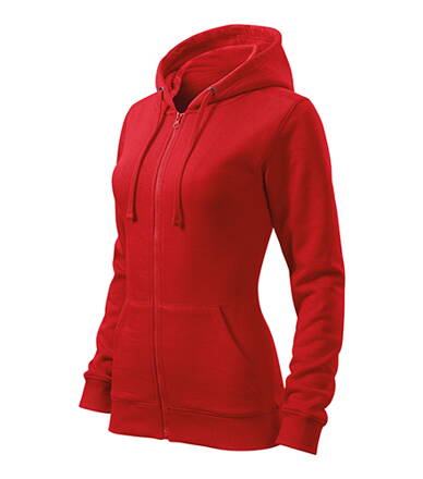 Trendy Zipper - Mikina dámska (červená)
