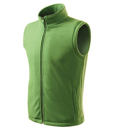 Next - Fleece vesta unisex (hrášková zelená)