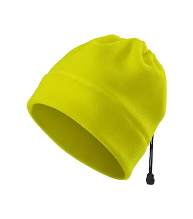 HV Practic - Fleece ciapka unisex (fluorescenčná žltá)