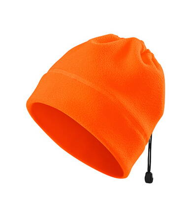HV Practic - Fleece ciapka unisex (fluorescenčná oranžová)