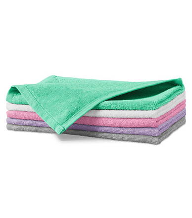 Terry Hand Towel - Malý uterák unisex (svetlo sivá)