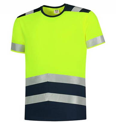 T-Shirt High Vis Bicolor - Tričko pánske (fluorescenčná žltá)