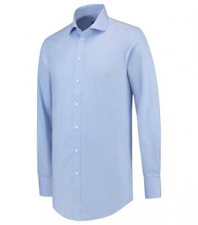 Fitted Stretch Shirt - Košeľa pánska (blue)