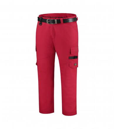 Work Pants Twill - Pracovné nohavice unisex (červená)