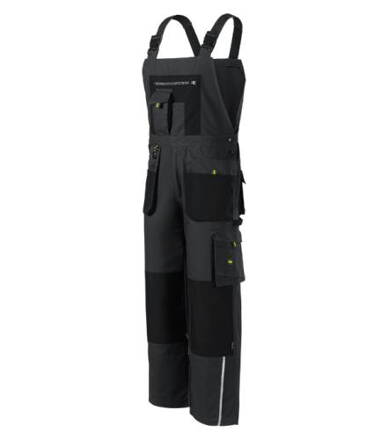 Ranger - Pracovné nohavice s trakmi pánske (ebony gray)