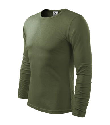 Fit-T LS - Tričko pánske (khaki)