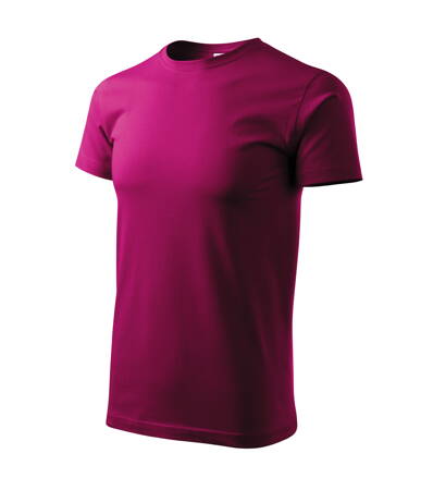 Basic - Tričko pánske (fuchsia red)