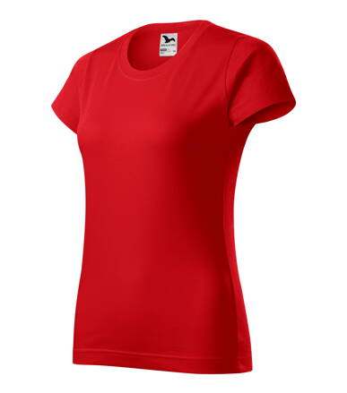 Basic - Tričko dámske (červená)