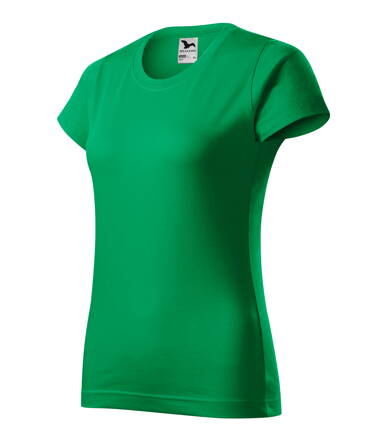 Basic - Tričko dámske (trávová zelená)