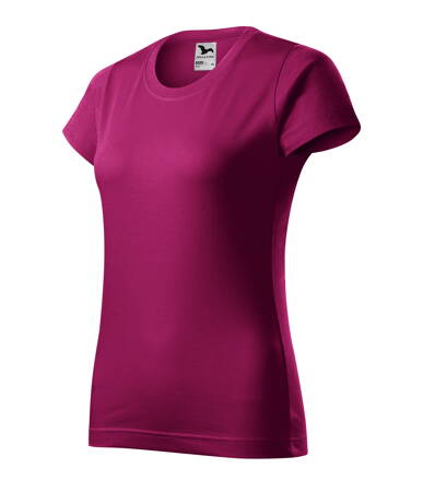 Basic - Tričko dámske (fuchsia red)
