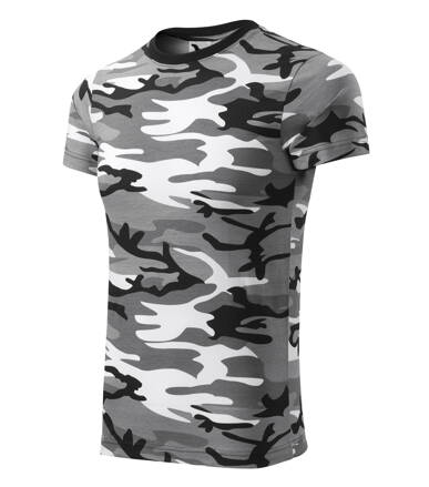 Camouflage - Tričko unisex (camouflage gray)