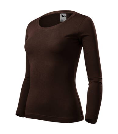 Fit-T LS - Tričko dámske (kávová)