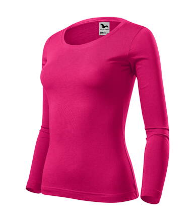 Fit-T LS - Tričko dámske (malinová)