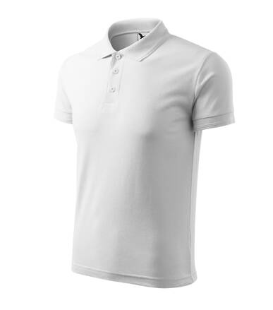 Pique Polo - Polokošeľa pánska (biela)