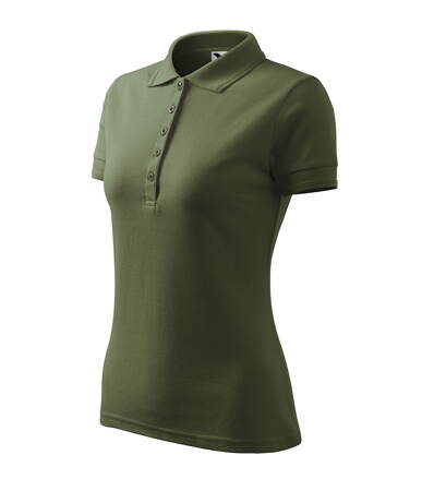 Pique Polo - Polokošeľa dámska (khaki)