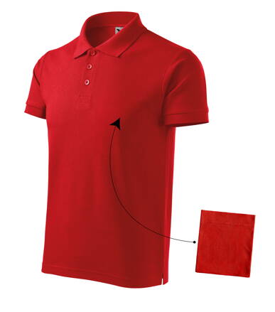 Cotton - Polokošeľa pánska (červená)