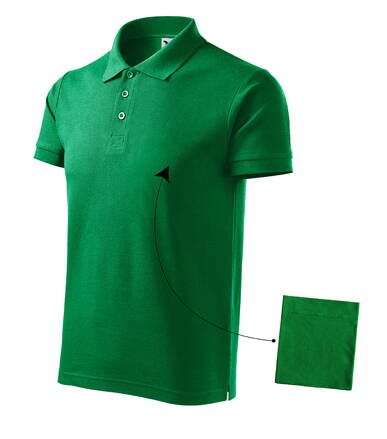 Cotton - Polokošeľa pánska (trávová zelená)
