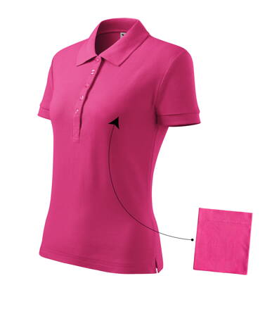 Cotton - Polokošeľa dámska (purpurová)