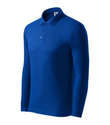 Pique Polo LS - Polokošeľa pánska (kráľovská modrá)