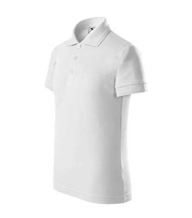 Pique Polo - Polokošeľa detská (biela)