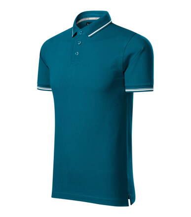 Perfection plain - Polokošeľa pánska (petrol blue)