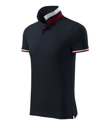 Collar Up - Polokošeľa pánska (dark navy)