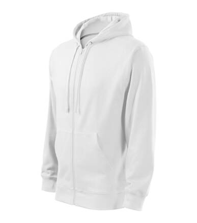 Trendy Zipper - Mikina pánska (biela)
