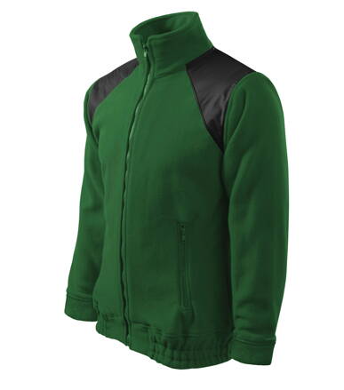 Jacket Hi-Q - Fleece unisex (fľaškovozelená)