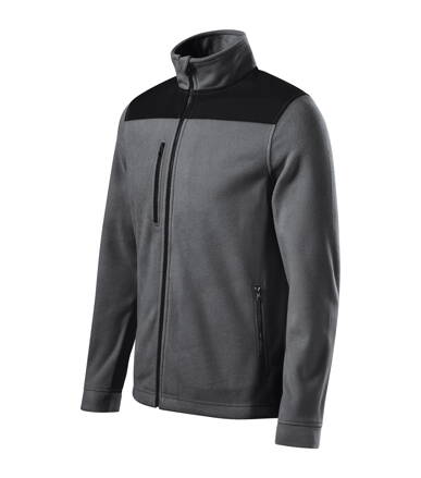 Effect - Fleece unisex (oceľovo sivá)