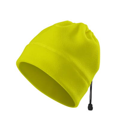 HV Practic - Fleece ciapka unisex (fluorescenčná žltá)