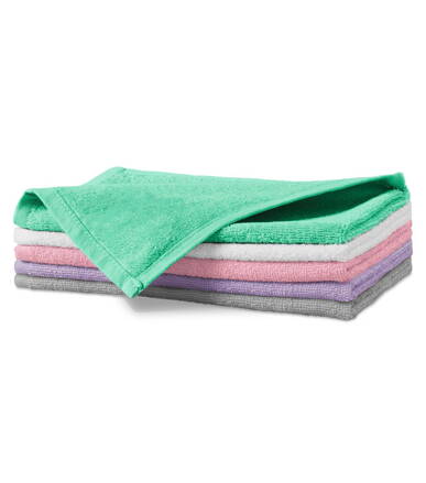 Terry Hand Towel - Malý uterák unisex (ružová)