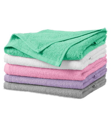 Terry Bath Towel - Osuška unisex (svetlo sivá)