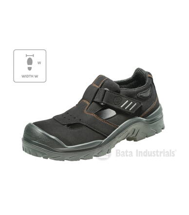 Act 151 W - Sandále unisex (čierna)