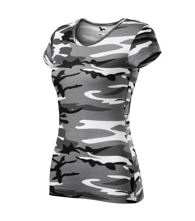Camo Pure - Tričko dámske (camouflage gray)