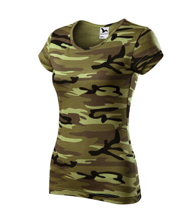 Camo Pure - Tričko dámske (camouflage green)
