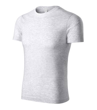 Peak - Tričko unisex (svetlosivý melír)