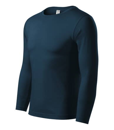 Progress LS - Tričko unisex (tmavomodrá)
