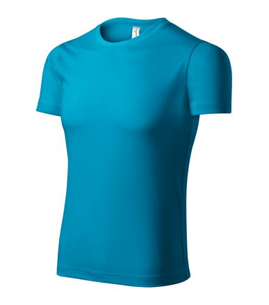 Pixel - Tričko unisex (tyrkysová)