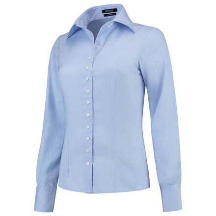 Fitted Blouse - Košeľa dámska (blue)