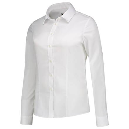 Fitted Stretch Blouse - Košeľa dámska (biela)